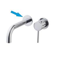 Wiesbaden Caral losse rozet tbv inbouw uitloopgedeelte chroom - thumbnail