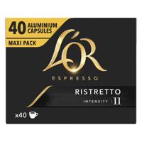 L&apos;OR Espresso Ristretto 11 - 40 koffiecups - thumbnail