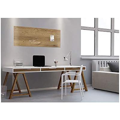 Sigel SI-GL247 Glasmagneetbord Artverum 1300x550x15mm Natural Wood Sigel SI-GL247 Glasmagneetbord Artverum 1300x550x15mm Natural Wood