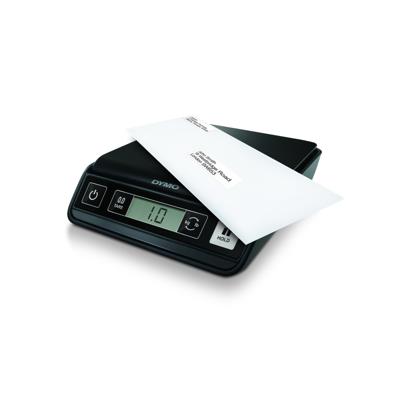 Dymo postweegschaal M2, weegt tot 2 kg, gewichtsinterval van 1 gram
