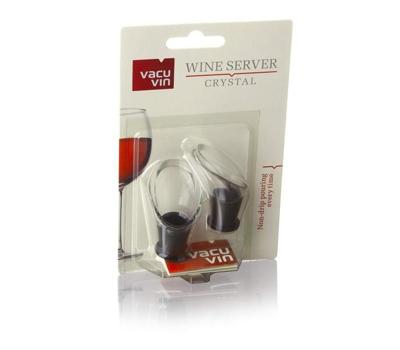 Vacuvin wine servers crystal - set van 2