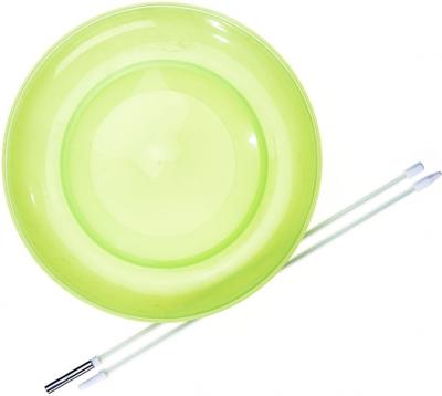 Eureka Jongleer bord met stok - geel