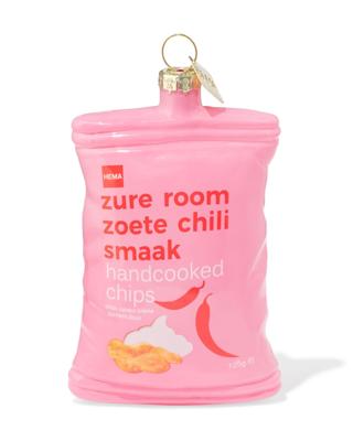 HEMA Kersthanger 10.5cm glas chips