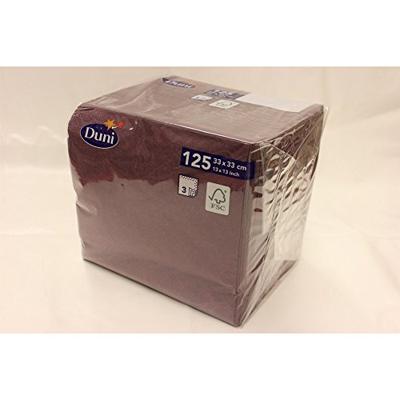 Duni - Dunisoft Servetten Paars 33X33 - 125 stuks