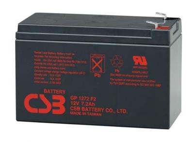 CSB Battery GP 1272 Standby USV Loodaccu 12 V 7.2 Ah Loodvlies (AGM) (b x h x d) 151 x 99 x 65 mm Kabelschoen 4.8 mm Onderhoudsvrij, Geringe zelfontlading,