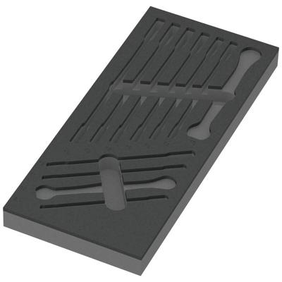 Wera 9830 Schuimrubberen inzetstuk voor 6000 Joker Set 1, zonder gereedschap, 172 x 30 x 392 mm - 05137330001