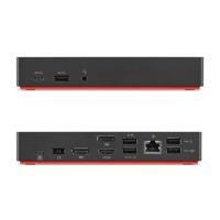 Lenovo 40AF0135EU notebook dock & poortreplicator Bedraad Zwart - thumbnail