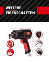 KS Tools 515.3400 515.3400 Pneumatische slagmoersleutel Draaimoment (max.): 860 Nm - thumbnail