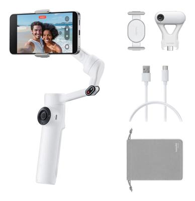 Insta360 Flow 2 AI Tracker Bundle Summit White