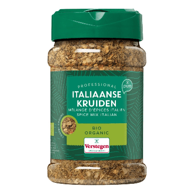 Verstegen biologische italiaanse kruiden grof pure (160gr)