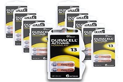Duracell Batterij voor hoortoestel ZA13 1.45 V 6 stuk(s) 290 mAh Zink-lucht Activair 13