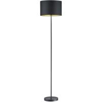 LED Vloerlamp Mat Zwart - Ronde Aluminium E27 Fitting - thumbnail