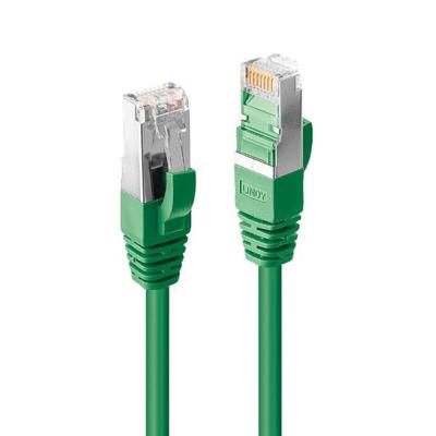 LINDY 47678 RJ45 Netwerkkabel, patchkabel CAT 6A S/FTP 1.50 m Groen 1 stuk(s)