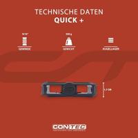 CONTEC pedaal "quick +" ct pedals quick plus city/tour black - thumbnail
