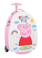 Trolley Peppa Pig peppa pig Kinderen Roze Munt 16'' 28 x 43 x 23 cm - thumbnail