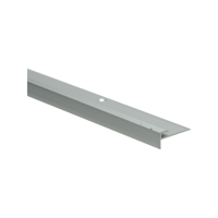 Küberit - Trapneusprofiel 809 t.b.v. 2-3mm PVC 30x13mm zilver - 250 cm - thumbnail