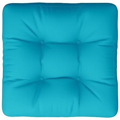 VidaXL Palletkussen 58x58x10 cm oxford stof turquoise - thumbnail