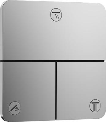 Hansgrohe ShowerSelect Comfort Q stopkraan inbouw voor 3 functies, chroom Hansgrohe ShowerSelect Comfort Q stopkraan inbouw voor 3 functies, chroom