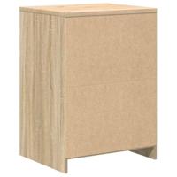 Garagekast 60x51x85 cm massief grenenhout sonoma eikenkleurig - thumbnail