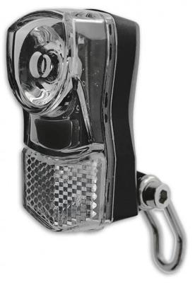 Büchel Koplamp kroonbout led 15 lux batterij zwart