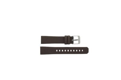 Horlogeband Tag Heuer WAC1217 / BC0846 Leder Bruin 17mm