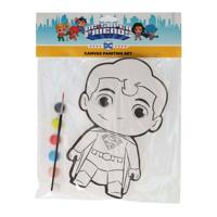 Wins Holland Canvas schilderen dc comics - superman - incl penseel en 6 kleuren verf - thumbnail