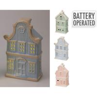 Home & Styling Beeld grachtenhuisje led 15cm - thumbnail