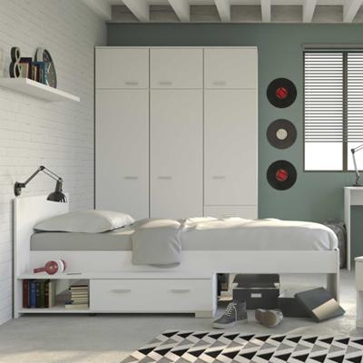 Bed Timo - wit - 90x200 cm