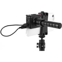 IK Multimedia iRig Mic Video Cameramicrofoon Dasspeld Zendmethode:Kabelgebonden Incl. klem, Incl. kabel USB Kabelgebonden - thumbnail