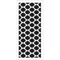 The Crafter's Workshop • slimline sjabloon fence grid - thumbnail