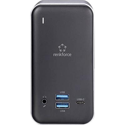 Renkforce RF-DKS-650 USB-C dockingstation Geschikt voor merk (dockingstation): Universeel Incl. laadfunctie