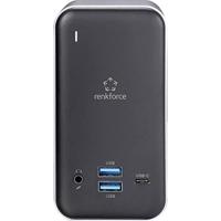 Renkforce RF-DKS-650 USB-C dockingstation Geschikt voor merk (dockingstation): Universeel Incl. laadfunctie - thumbnail
