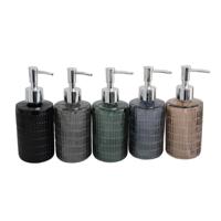 Zeepdispenser glas 330ml Ø7,3xH18cm - thumbnail