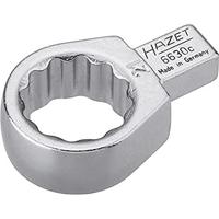 HAZET Insteekringsleutel 6630C-21 · 9 x 12 mm insteekvierkant massief · Buitentwaalfkant tractieprofiel · SW 21 mm - thumbnail