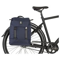 DWR Dubbele Fietstas Urban Navy - thumbnail
