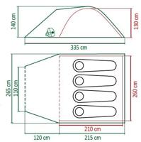 Coleman Kobuk Valley 4 Plus tent - thumbnail