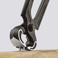 Nijptang totale lengte 225 mm type handvat met kunststof bekleed KNIPEX - thumbnail