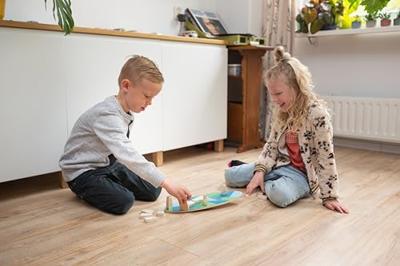 BS Toys houten balansspel konijnen BS Toys houten balansspel konijnen