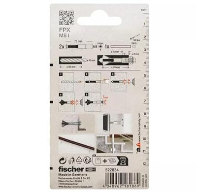 Fischer 522834 FPX M8 I K NV Gasbetonanker 1 set(s) Fischer 522834 FPX M8 I K NV Gasbetonanker 1 set(s)