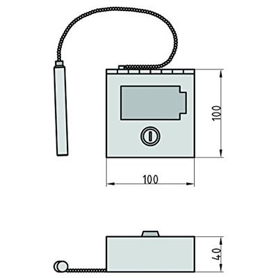 Basi Noodsleutelkast NK 215H 2150-0003 Rood
