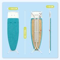 Airpro Large Strijkplank 120x42cm blauw - thumbnail