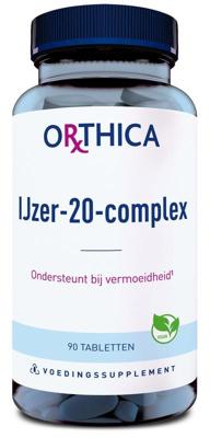 Orthica IJzer-20-complex Tabletten Orthica IJzer-20-complex Tabletten