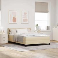 Boxspringbed met matras met matras Crème 160 x 200 cm - thumbnail