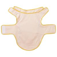 Hondenregenjas met reflecterende strips polyester geel XL - thumbnail