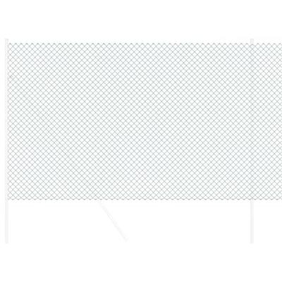 VidaXL Kettenschakelhek groen 10 x 1,5 m staal