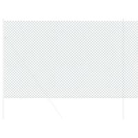 VidaXL Kettenschakelhek groen 10 x 1,5 m staal - thumbnail