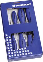 Promat/Tecwerk Schroevendraaierset | 6-delig PH / PZD | 3-componentengreep | ronde kling - 4000827126 - thumbnail