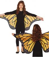 Vlindervleugels Orange Realistisch (110x50cm) - thumbnail