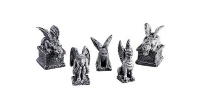 Lemax gargoyles s/5 halloween figuur Spooky Town 2005