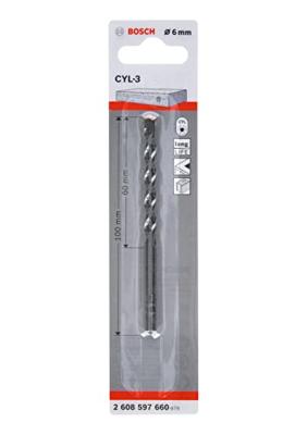 Bosch Accessoires Betonboren CYL-3 6 x 60 x 100 mm, d 5,5 mm 1st - 2608597660